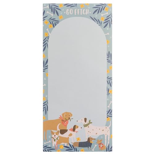 Image of Karma, Large Magnetic Notepads, Notepads for Grocery List, Shopping List, To-Do List, Reminders, Strong Magnetic Back, Memo Notepad 100 Sheets Per Pad, Cute Colorful Designs - Dog