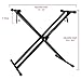 ChromaCast GoDpsMusic CC-KSTAND Double Braced X-Style Pro Series Keyboard Stand