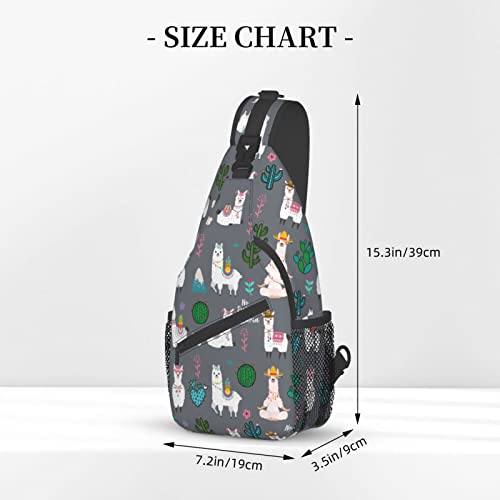 Image of Sling Backpack For Men Hiking Daypack Crossbody Shoulder Bag Travel Chest Pack | Hiking