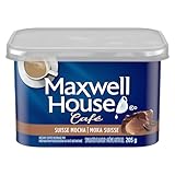 Maxwell House Suisse Mocha Instant Coffee Beverage Mix, 205 g Canister