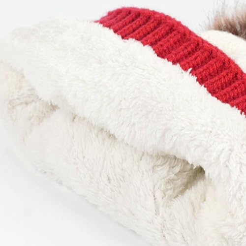 Ensemble bonnet écharpe gants garçon maille thermique - 4