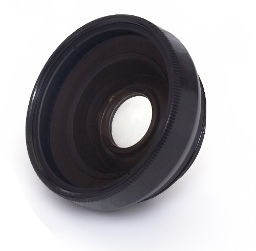 Objectif Grand Angle 0,5X 30mm chromé pour caméscope Sony Handycam DCR-SR65