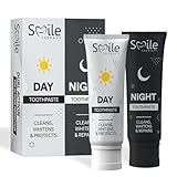 Smile Therapy Day & Night Toothpaste – 24/7 Protection, Enamel Strengthening, Cavity Defense, Fresh Breath Care, Dual Action Formula for Daily Oral Hygiene