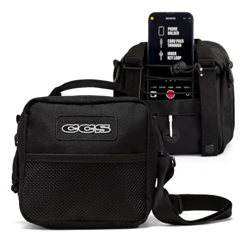 CCS Super Utility Bag - Use as Tripod for Shooting cell phone Videos and Photos - Black