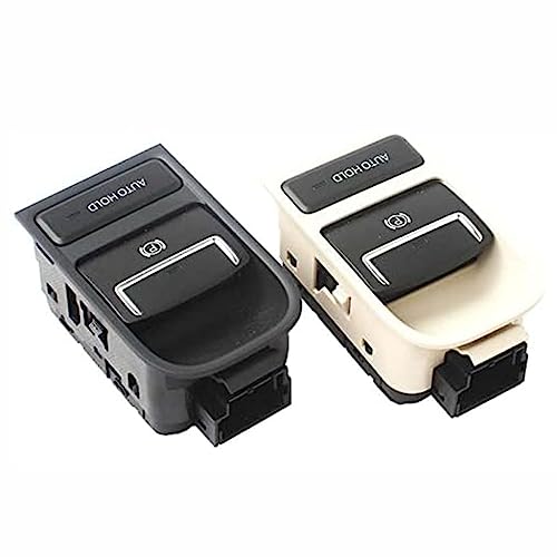 Car Electronic Handbrake Switch for Tiguan Sharan Seat Alhambra 5N0927225A 5N0927225,Parking Brake Control Parking Switch Brake Light Switches Replacement Car Parts,A-Beige(Normal/A-Black)