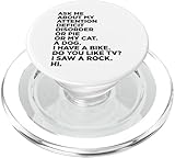Photo Gallery chiedimi informazioni sul mio disturbo da deficit di attenzione citazione divertente adhd popsockets popgrip per magsafe Photo Gallery chiedimi informazioni sul mio disturbo da deficit di attenzione citazione divertente adhd popsockets popgrip per magsafe