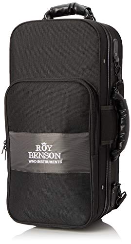 Image of Roy Benson Bb-Trumpet lacquer finish TR-403 incl. light rectangular case, Yellow,Gold,Silver