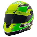  Mick Schumacher Mini Helmet, 1:2 scale, Green, 2018