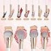 CLRDZN Makeup Brush Set - 15Pcs Makeup Brushes Set Professional, Premium Synthetic Foundation Concealers Eyeshadow Blush Beauty Tools Makeup Brush, Make up Brush Kit With Travel Storage Bag