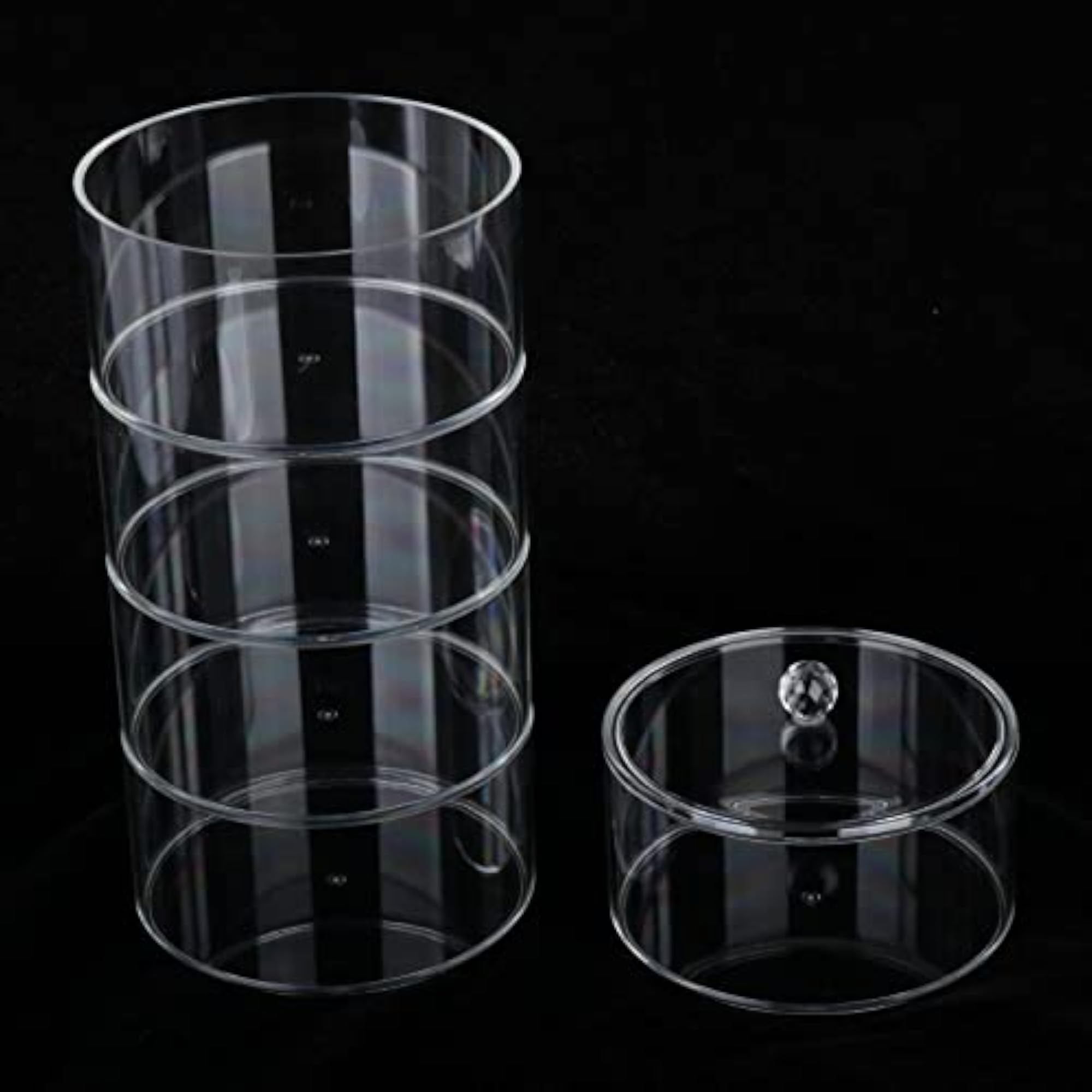 Dustproof Stackable Belt Storage Box Organizer