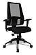 Topstar Bürodrehstuhl Lady Sitness Deluxe mit 7 Zonen und Höhenverstellung