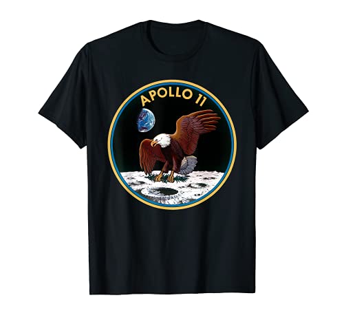 Apollo 11 NASA Space Moon Landing Astronaut Logo T-Shirt
