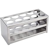 Support De Tubes à Essai En Acrylique 18 Trous - 17mm Pour Laboratoire