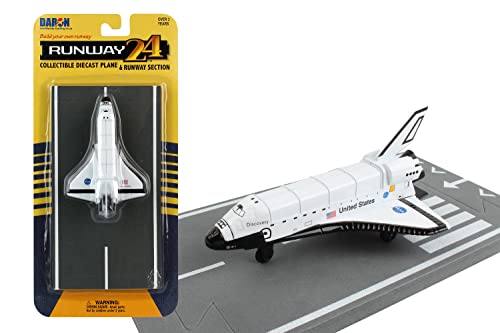 Runway 24 RW220 Space Shuttle Discovery Daron : maquette navette spatiale NASA collection métal