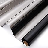 One Way Privacy Window Film,Daytime Reflective Heat Control Anti UV Door Sticker,Window Tint for Hom