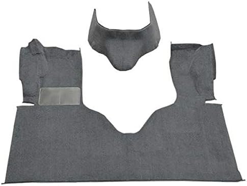 ACC Automotive Carpet Compatible with 1975 to 1991 Ford Econoline Van, Front Passenger Area Only (897-Charcoal Plush Cut Pile)