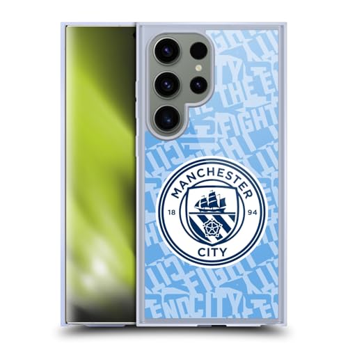 Coque Samsung Galaxy S24 Ultra MagSafe Manchester City FC en gel bleu ciel protège votre mobile
