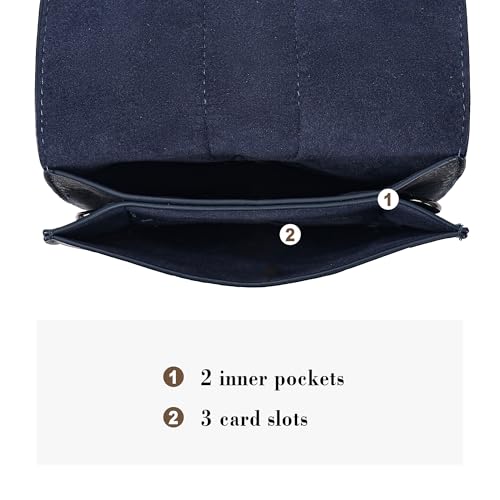 Image of INICAT Small Crossbody Phone Purse for Women Faux Leather Cross Body Wallet | RFID Cute Bag Gifts For Teenage Girls