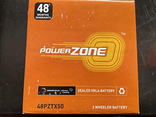 Image of Power Zone 5Lb Two Wheeler Battery, 5 Ah