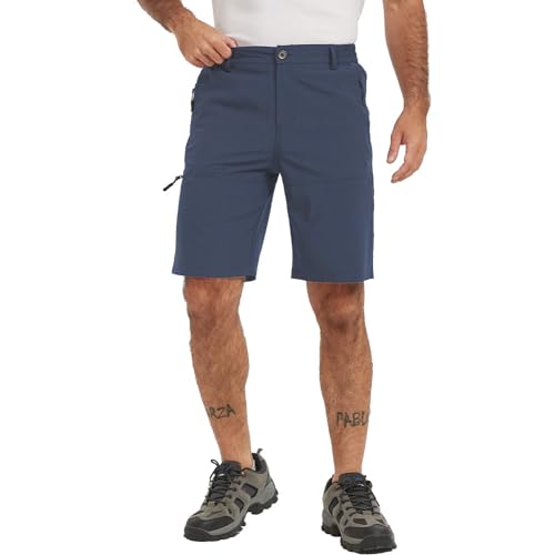 LOLLi kidz Men's Hiking Shorts Quick Dry Breathable Lightweight Summer Casual Shorts 9 inch Inseam with Pockets for Outdoor - image 6
