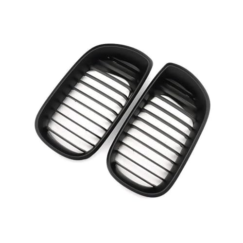 Grilles supérieures de calandre avant en ligne unique pour BMW E46 2002-2004 - 4
