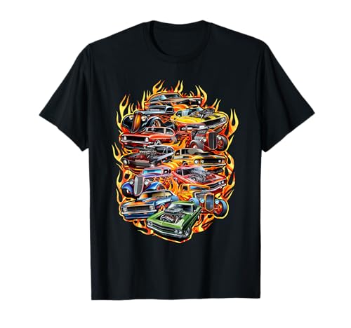 American Muscle Car Hotrods Classic Car T-Shirt