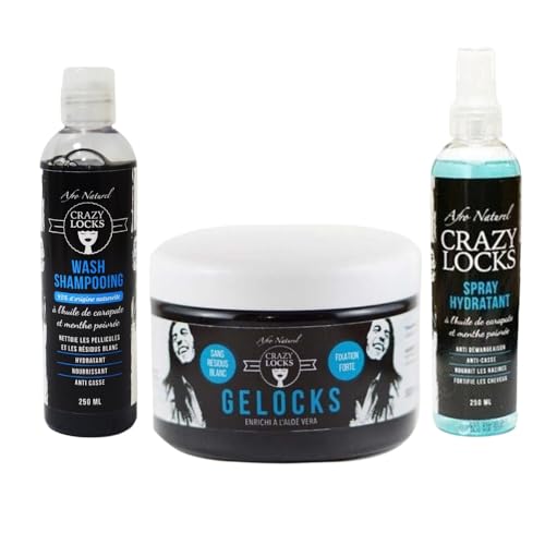 Gelocks Fixation Forte kit shampooing spray hydratant locks