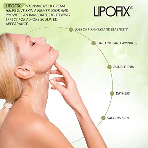 Lipofix Daily Skin Care Routine For Face And Neck Anti Aging Lifting Facial Masks And Neck Firming Double Chin Tightening Cream #TOP2