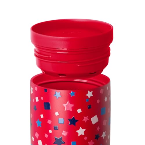 Image of Simple Modern 4th of July Signature Voyager | 16oz Travel Coffee Mug Tumbler with 360 Lid | Gifts Her Him | Ceramic-Lined Insulated Stainless Steel Cold Brew Iced Coffee Cup | Star Speckled Banner