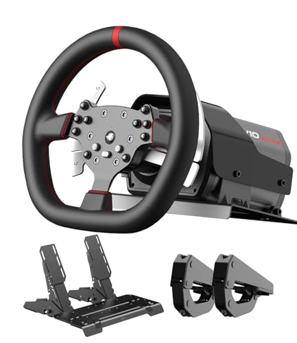 PXN Direct Drive Gaming Steering Wheel, V10 Ultra Racing Wheel with 3.2Nm Real Force Feedback...