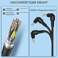 19V Netzteil für Asus 22'' 23'' 24'' 27'' VG278Q VG278 VG279 VG279Q VG245H VG245 VG248QE VX248 VX248H VX228H VX279H MX239H MX279H LS246H LCD, Asus 27'' 24'' 23'' 22'' Gaming Monitor Ladegerät – Ansicht 7