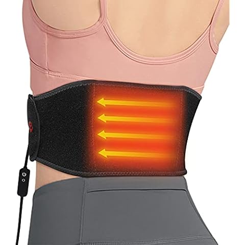 GRAPHENE TIMES Waist Heating Belt, USB Electric Heating Pads for Lower Back Pain, Waist Heat Belts & Lumbar Therapy Heating Wrap for Abdominal Stomach Lumbar Muscle Strain, Dysmenorrhea Abdominal Pain Cover