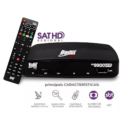Receptor Digital Sat Hd Regional Banda Ku Bs9900s Bedin