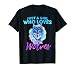 Just A Girl Who Loves Wolves Shirt Watercolor Wolf Art