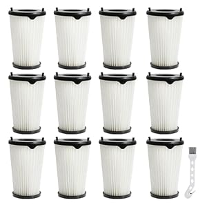 12 Stück CX7 Filter für AEG Akkustaubsauger, Ersatzfilter für AEG Zubehör