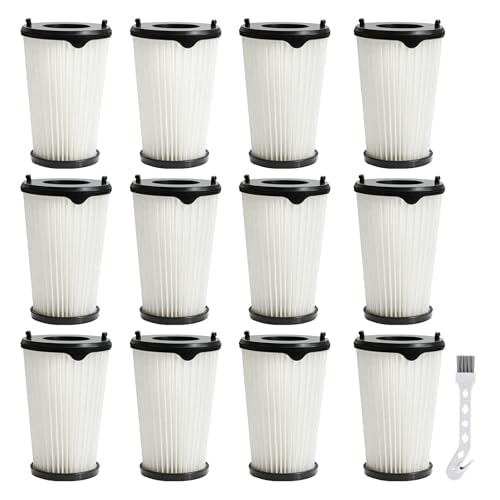 12 Stück CX7 Filter für AEG Akkustaubsauger Ersatzfilter für AEG Zubehör AEF150 Filter Set für alle CX7-2 & QX8 Animal X Power CX7-2-45an CX7-2-i360 CX7-2-s360