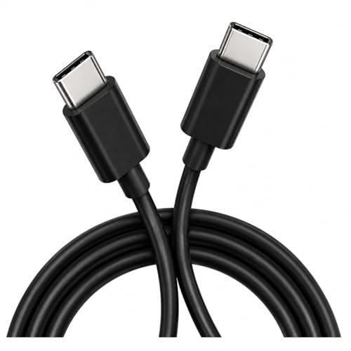 3 Pack USB C to USB C Cable 2M White, 60W Fast Charging Cable, 20V 3A USB-C Charger Cord for Phones, Tablets, Laptops & Gaming Devices, Black image 2