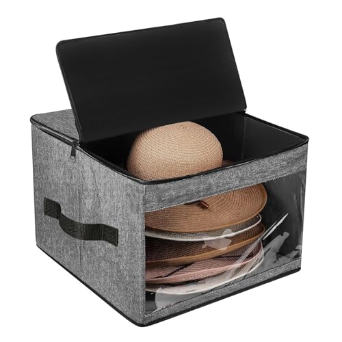 Boîte à chapeau à large bord pliable avec construction stable - 6
