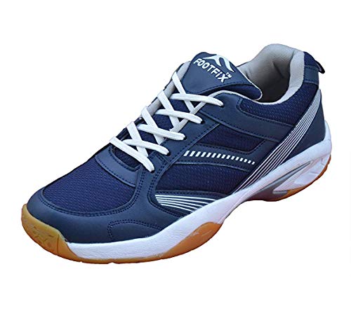 Men's Navy Blue Badminton Shoes - 8 UK