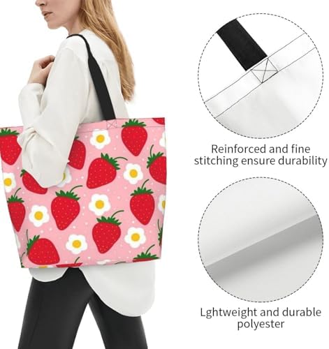 Borsa a tracolla da donna Borsa di design a forma di fragola
