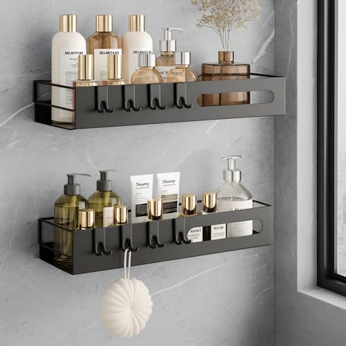 LUXYSKY est 2022 Estanteria Baño Sin Taladro -Estanteria Ducha Sin Taladro-Estante Ducha sin Taladro-Varios Modelos Disponibles-Accesorios Baño-Organizador De Baño (Modelo 2)