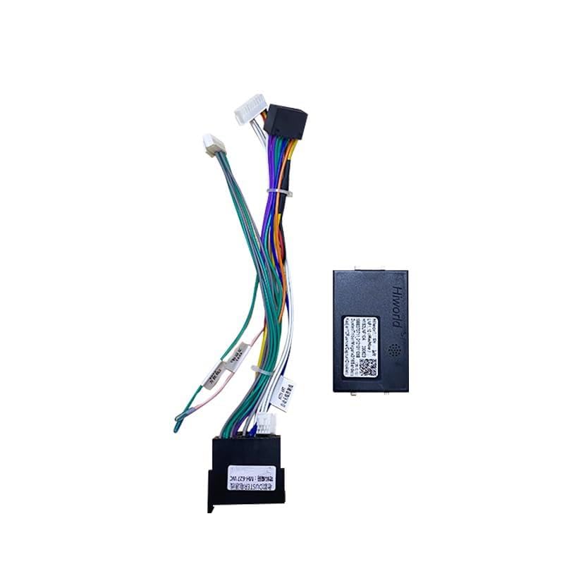 Roadivox Car for Audio 16PIN Android Power Cable Adapter with Canbus Box for Renault Megane 2 2004~2007 Wiring Harness