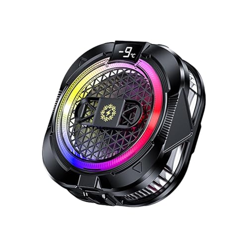 Genérico Ventilador de Refrigeración para Móvil - con Ventilación Magnética,Control de temperatura ajustable por semiconductor | para Hombre Mujer, Maestros, Reuniones,