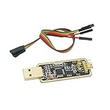 Intégré un nouveau dispositif FTDI IC « FT232BL », qui gère tous les signaux USB et les protocoles. Niveaux TTL réglables de + 5 V et + 3,3 V, et alimente directement depuis votre PC/ordinateur portable via la connexion USB, pas besoin d'un adaptateur d'alimentation externe.