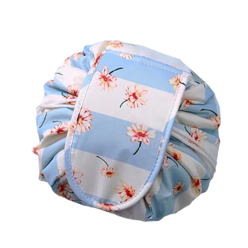 Image of Maharsh Women's Convenient and Waterproof Multifunction Portable Lazy Travel Cosmetic Storage Makeup Organizer Toiletry Bag with Drawstrings