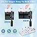 hygger 10 Pack Replacement Aquarium Carbon Filter Cartridges Hang On Back Filter HG149-M HG149-L