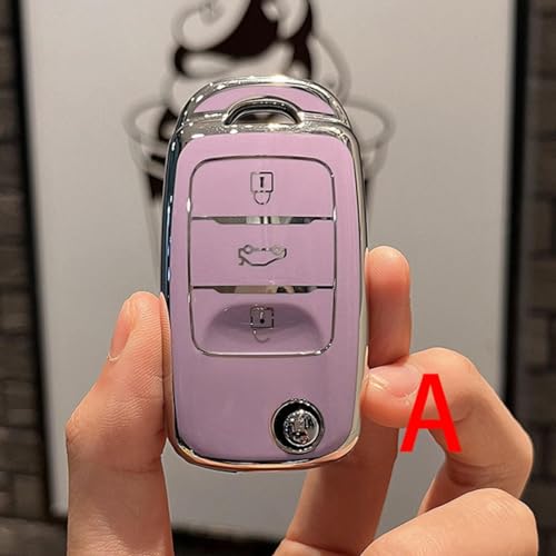 Funda para llave de coche de TPU con acabado elegante para Changan Cs95 y Raeton
