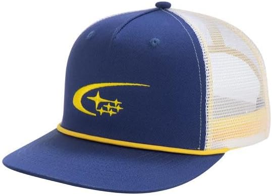 Subaru Motorsports USA Team Logo 5 Panel Gorra Sombrero STi WRX Legacy Impreza, Azul