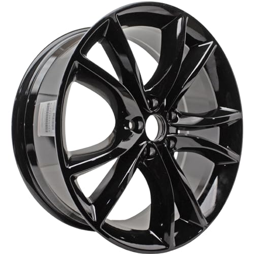 New 20x8" 20 Inch Gloss Black Aluminum Alloy Wheel Rim fits Dodge Charger Challenger 2015 2016 2017 2018 | ALY02563U45N