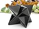 Igox Schungit Merkaba 5 cm Stein - Natürlicher Stern - Shungite Steine Kristall Schutz Meditation Energie Generator Heilung Chakra